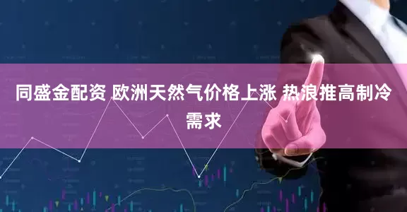 同盛金配资 欧洲天然气价格上涨 热浪推高制冷需求