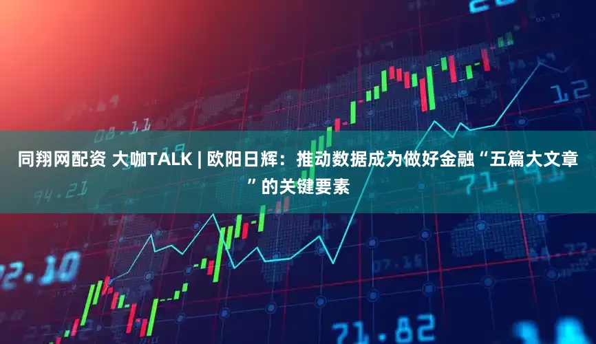 同翔网配资 大咖TALK | 欧阳日辉：推动数据成为做好金融“五篇大文章”的关键要素